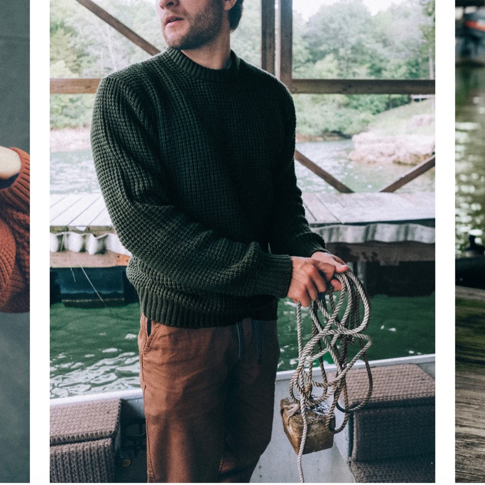 Bearded Goat Odis Boatyard Sweater (charcoal grey)